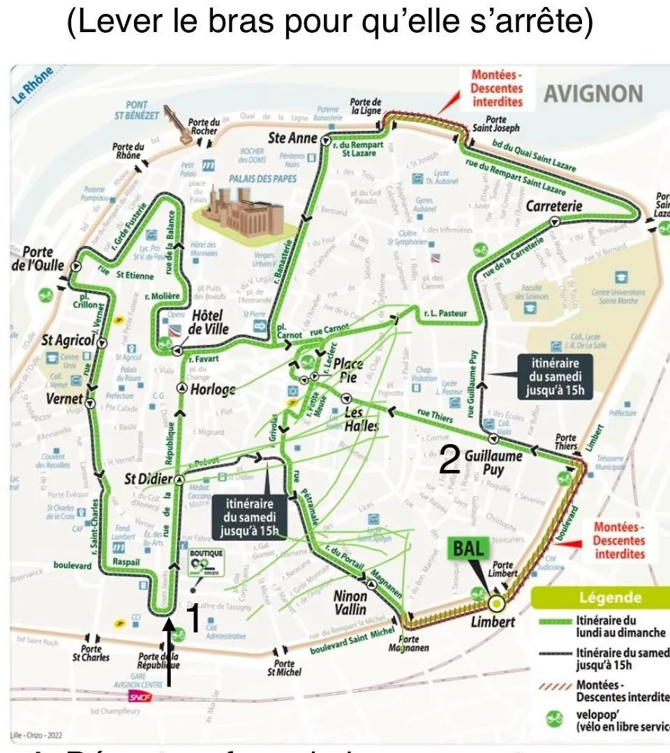 Le Patio De Provence En Avignon - Hypercentre, Clim, Wifi, Calmeアパートメント アパート